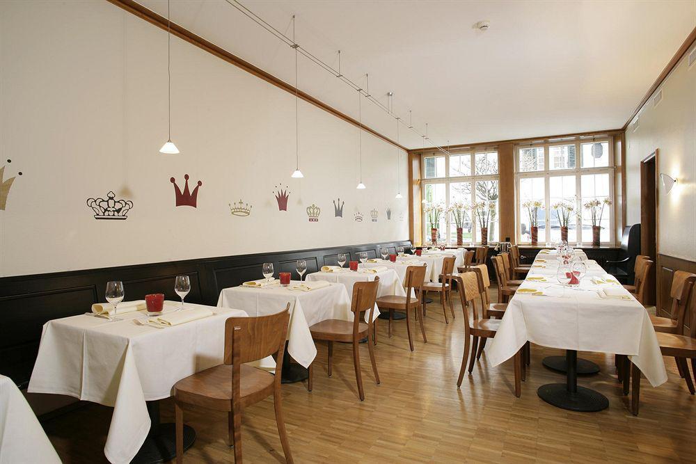 Boutique Hotel Krone Winterthur Restaurant bilde
